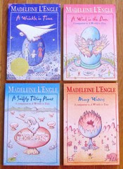 Time Quartet Set [A Wrinkle in Time, A Wind in the Door lot] Madeleine L’Engle‘