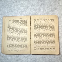 The Rosary: The Crown of Mary New & Revised HC Illus Dominican Father 1922