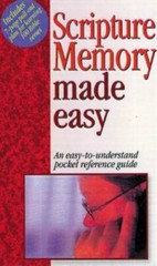Scripture Memory Made Easy (Bible Made Easy) – Paperback – VERY GOOD