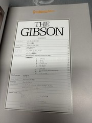 The Gibson Softbound Book Japanese Edition With Rare Outside Back 1992 Rittor