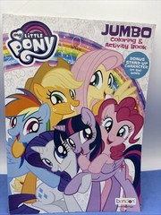 My Little Pony Coloring & Activity Kids Book: 80 Pages + Stand-Up Character