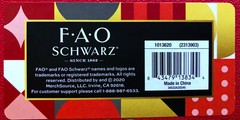 FAO Schwarz THE NUTCRACKER AND THE MOUSE KING Christmas Faux Leather Bound Book