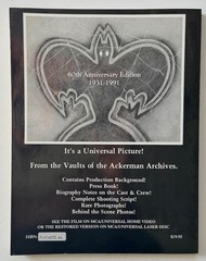 DRACULA: Universal Filmscript Series: First Edition Softbound Book 1990 #13