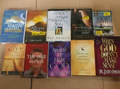 Lot of 10 Christian Prayer Sermon Christ Theology Meditation Books RANDOM*MIX