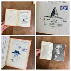 Bundle of 5 VINTAGE 1930s-1960s Children Story Books DIY REPURPOSE Shelf Decor