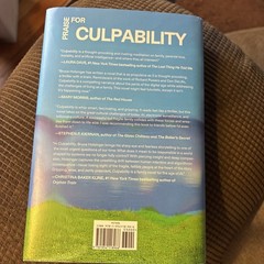 Culpability [Oprah’s] Bruce Holsinger – 2025 1st print hc – very good condition